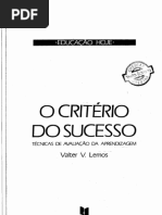 O Criterio Do Sucesso