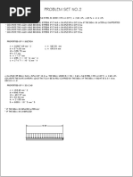 Problem Set Steel Design