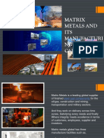 Matrixmetals - Manufacturing Facilities