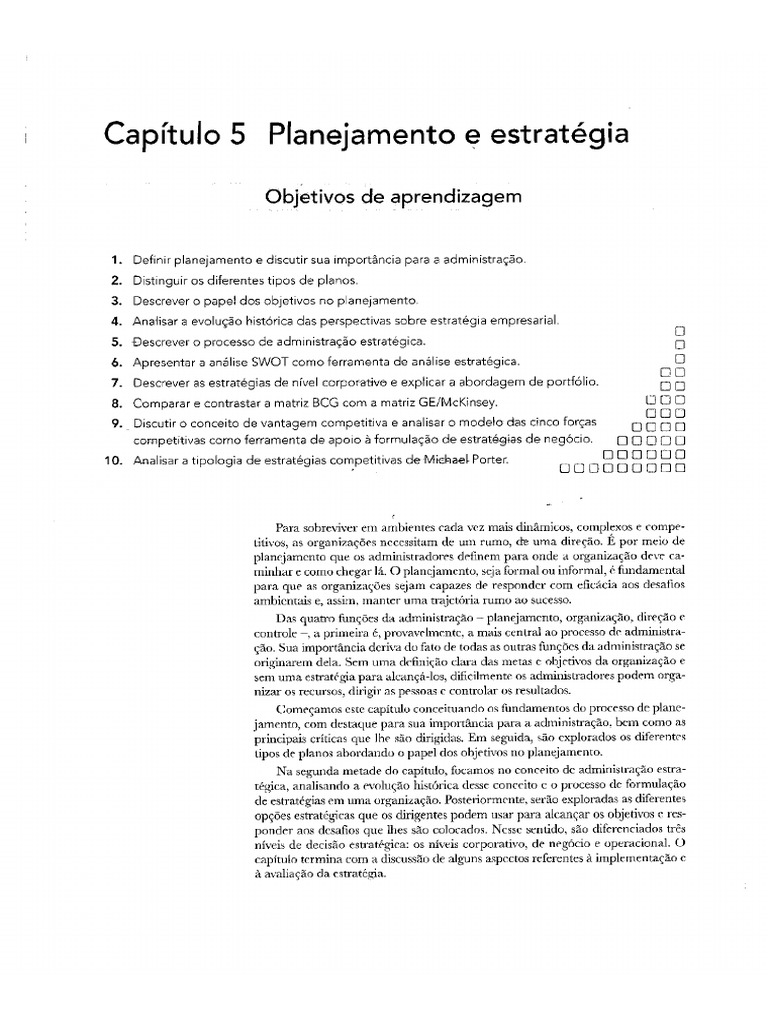 5 Planejamento E Estrategia