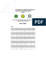 Kunci Jawaban KSM Fisika 2019