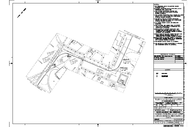 Cathodic Protection Layout Drawing | PDF | Anode | Chemical Process ...