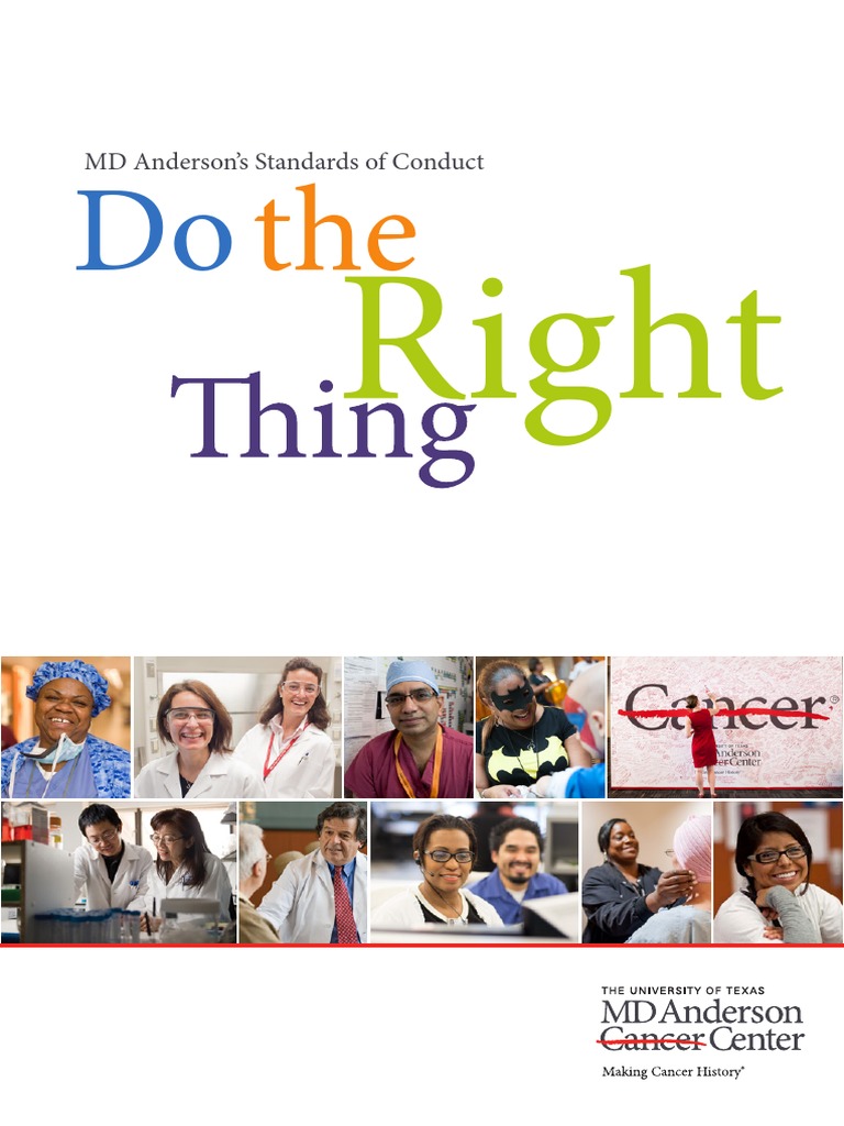 Do The Right Thing PDF | PDF | Regulatory Compliance | Institutional ...