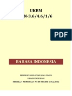Ukbm BIN-3.6/4.6/1/6: Bahasa Indonesia