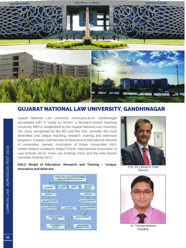 7 Gujarat National Law University, Gandhinagar PDF Intellectual