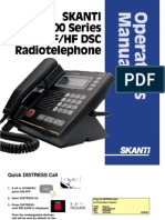 Skanti TRP 1000 Series Operators Manual