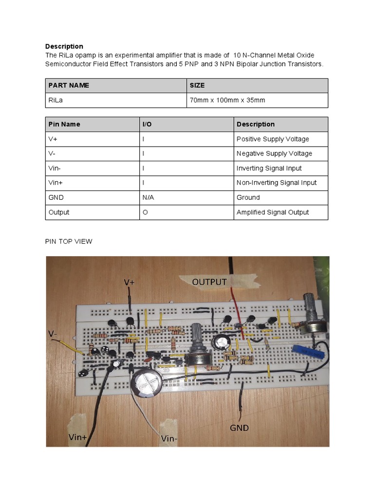 SD | PDF | Operational Amplifier | Amplifier