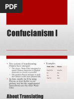 Overview of Confucianism Principles | PDF | Confucianism | Virtue
