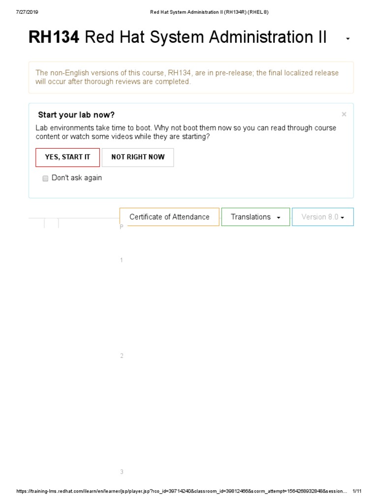 RH134: RHEL 8 System Administration | PDF | Secure Shell | Sudo