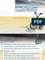 Konsep Propesi Dan Sosialisasi Propesi