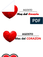 Agosto-Mes Del Corazón