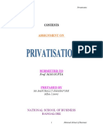 27557818 Assignment on Privatisation