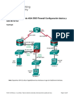 9.3.1.2 Lab - Configure ASA 5505 Basic Settings and Firewall Using CLI - En.es