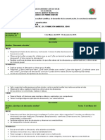 Planificación de actividades sobre dinosaurios para jardín y transición