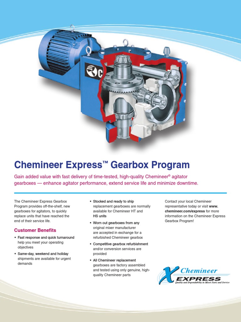 Express Gearbox Flyer PDF Transmission (Mechanics) Computing