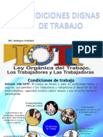 Condiciones Dignas de Trabajo