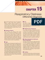 Respiratory Distress:: Differential Diagnosis