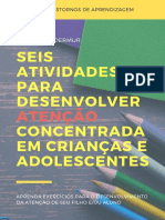 Seis Atividades para Desenvolver Atenção Concentrada em Crianças e Adolescentes - @giselewandermur