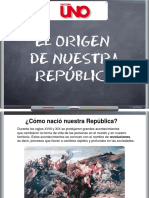 El Origen de Nuestra República