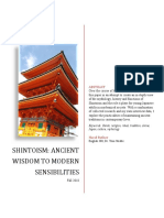 Shintoism: Ancient Wisdom To Modern Sensibilities
