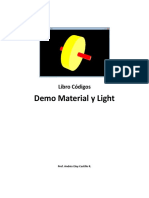Curso Java 3D Modulo 19 Demostración uso de Material y Light