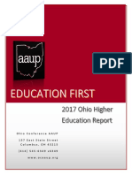 2017 Ohio AAUP Higher Education Report