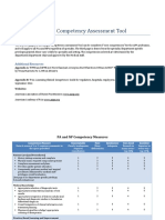 Sample Competency Assessment Tool