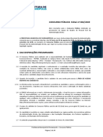 Edital Final Civil para Procuradoria Ab