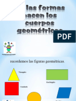 De las formas nacen los cuerpos geométricos