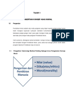 Tajuk 1 Pengertian Konsep Asas Moral PDF