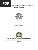 Smart Energy Meter and Power Factor Correction