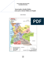 Novos Rumos Da Reforma Do Sector Publico