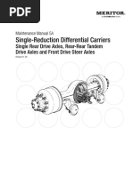 14X Meritor Service Manual | PDF | Transmission (Mechanics) | Axle