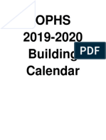 Ophs 2019 20 Calendar 1