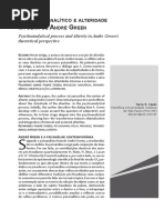 Processo analítico e alteridade na obra de André Green