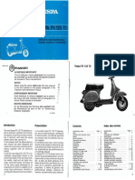 Manual Vespa PX T5