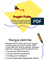 Energjia Elektrike Ne Pajisjet Shtepiake - Projekt Në Fizikë