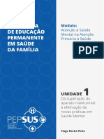 Da superação do aparato manicomial à efetivação de novas práticas em Saúde Mental