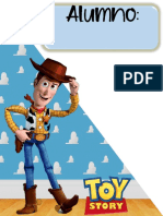 Portadas para Portafolios Toy Story