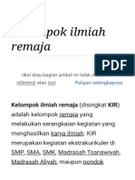 Kelompok Ilmiah Remaja - Wikipedia Bahasa Indonesia, Ensiklopedia Bebas PDF