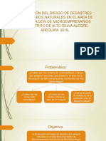 Evaluación Del Riesgo de Desastres