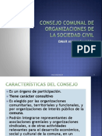 Consejo Comunal de Organizaciones de La Sociedad Civil