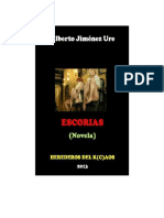 Escorias (Novela) Por j. Ure (2013)