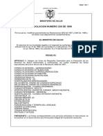 Resolución 0238 de 1999 PDF