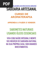 Saboaria Aroma - Saboaria Aromaterapia - Saboaria Artesanal - Sabonete Natural [ NEGÓCIO SABOARIA ARTESANAL]]