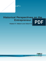 Historical Perspectives On The Entrepreneur - Robert, F Hebert, Albert, N Link