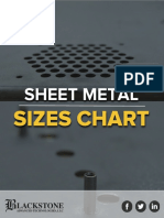Sheet Metal: Sizes Chart