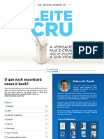 Ebook Leite Cru Dr. Rondó Power Saúde