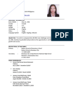 Muriel V. Fajardo: Personal Information