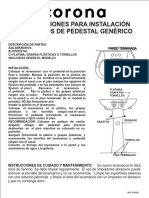 Plano Lavamanos Avanti